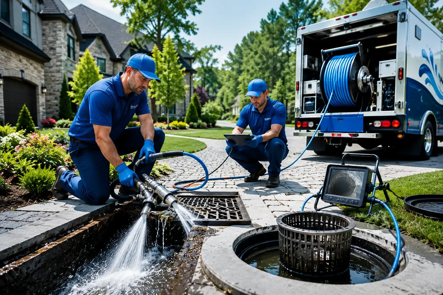 Local outdoor drain cleaning professionals in Clinton, CT