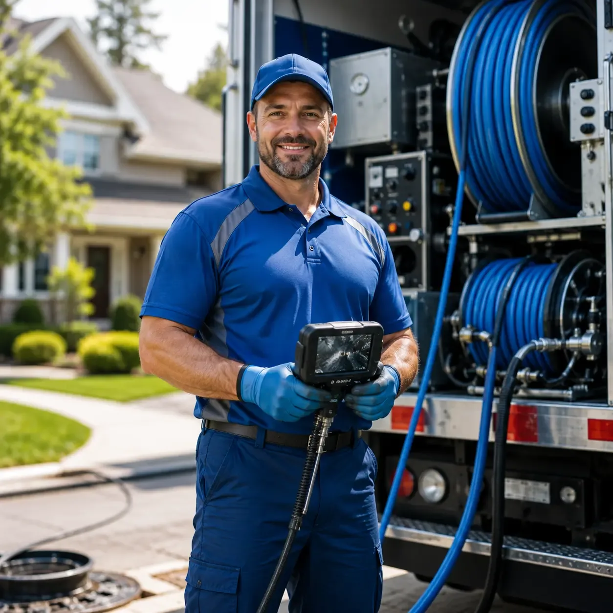 Local outdoor drain cleaning specialists in Clinton, CT